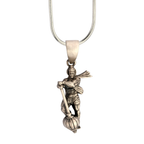 Hanuman Ji Gada 92.5 Silver Pendant for Men & Women