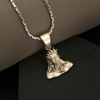 Lord Shiva 92.5 Silver Pendant | Mahadev Unisex Necklace